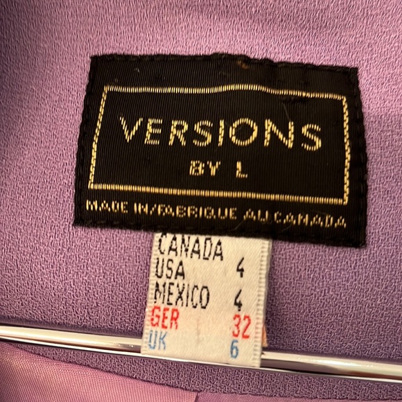 Lovely violet Blazer/top - Picture 2 of 4